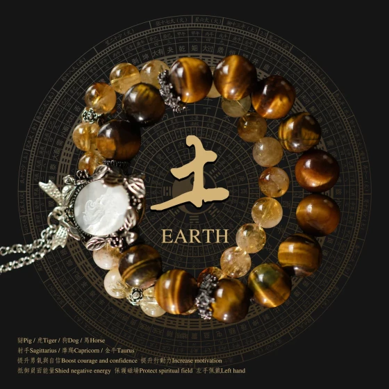 Pulsera de Ojo de Tigre – Aumenta el Coraje y la Confianza, Mejora la Motivación